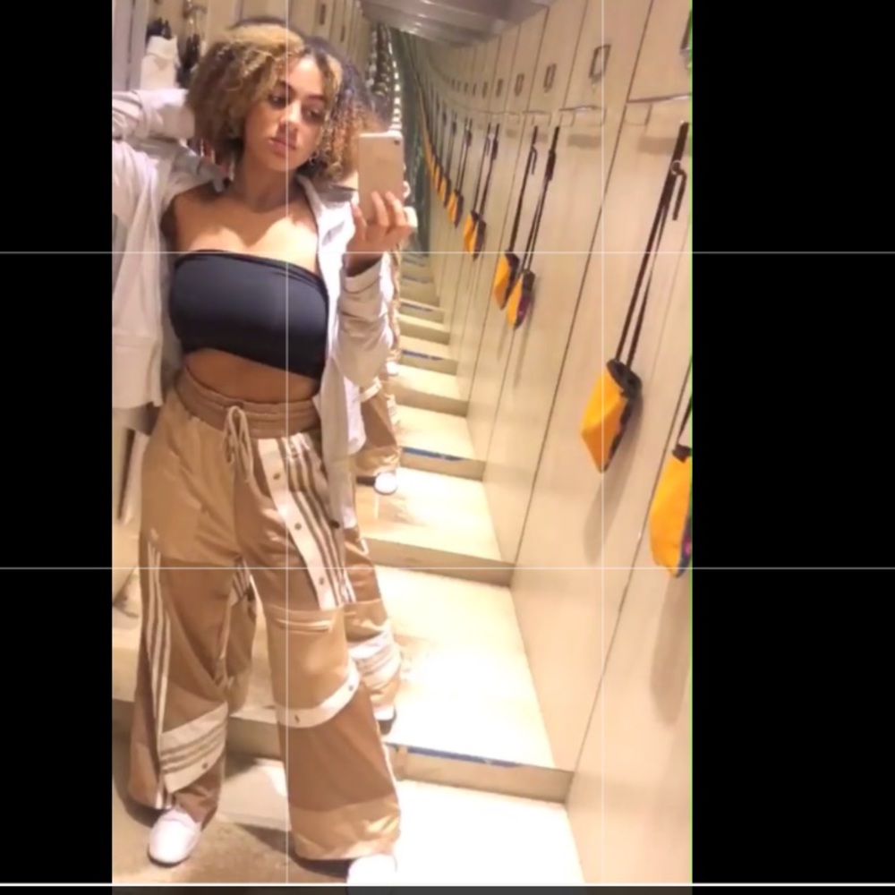 Adidas collab track pants
